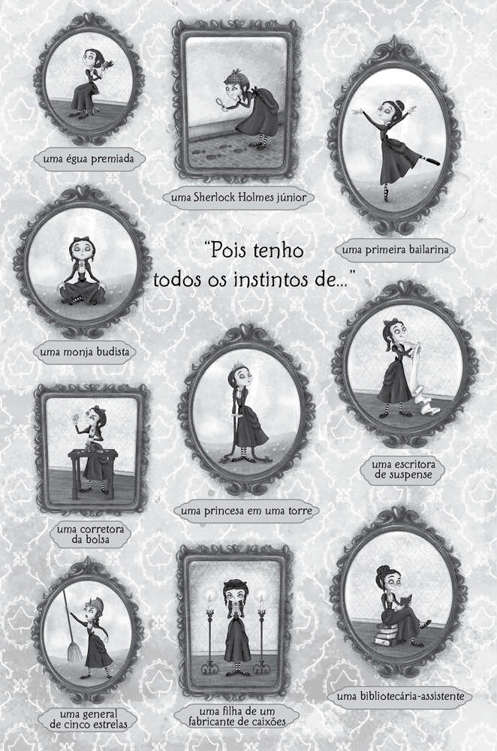 Ilustração do livro Ivy Pocket: O segredo do diamante