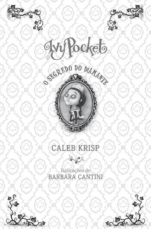 Folha de rosto do livro Ivy Pocket: O segredo do diamante