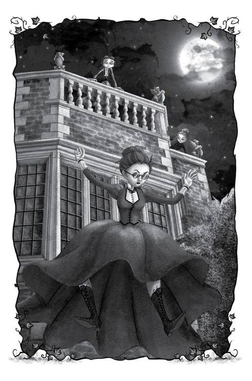 Ilustração do livro Ivy Pocket: O segredo do diamante