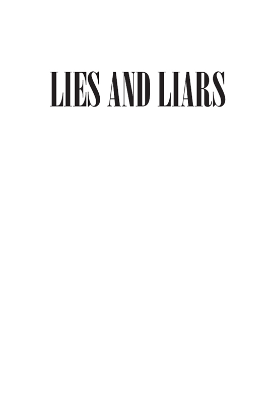 Half Title of Lies and Liars