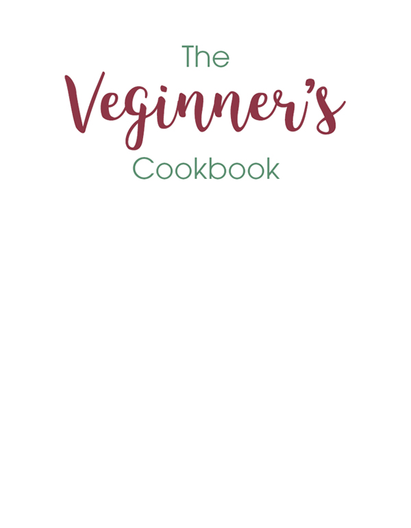 Half Title of Veginner’s Cookbook