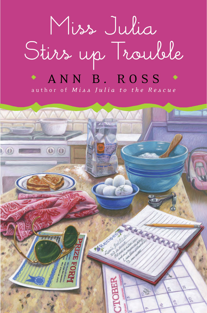 Cover for Miss Julia Stirs Up Trouble