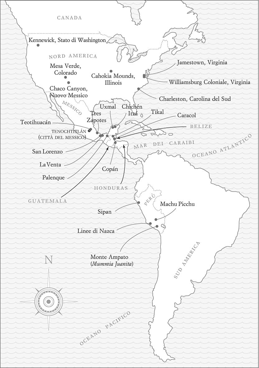 Mappa del nuovo mondo.