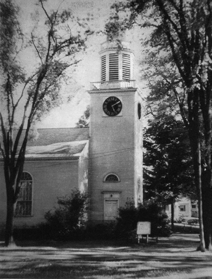 FIRST CHURCH, WALPOLE