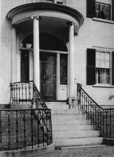 PORCH, LANGLEY BOARDMAN HOUSE, PORTSMOUTH