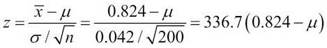 Confidence intervals