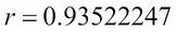 Linear regression in Excel