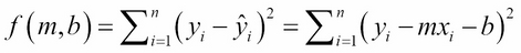 Computing the regression coefficients