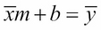 Computing the regression coefficients