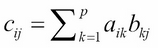 Matrix multiplication with MapReduce