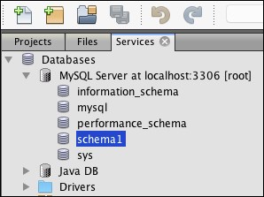 Accessing the MySQL database from NetBeans