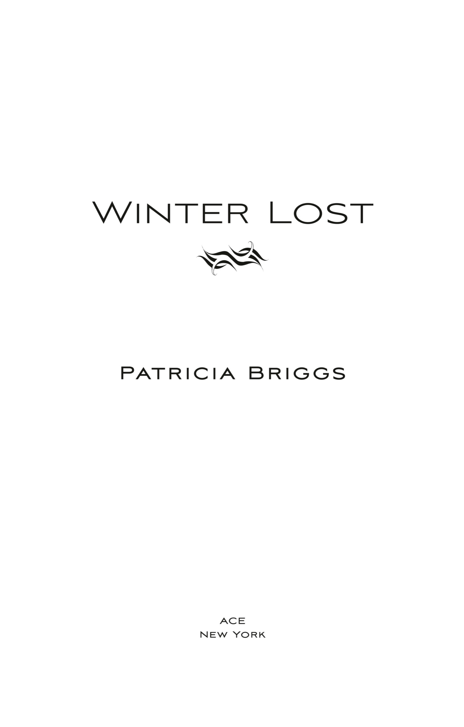 Book Title, Winter Lost, Author, Patricia Briggs, Imprint, Ace