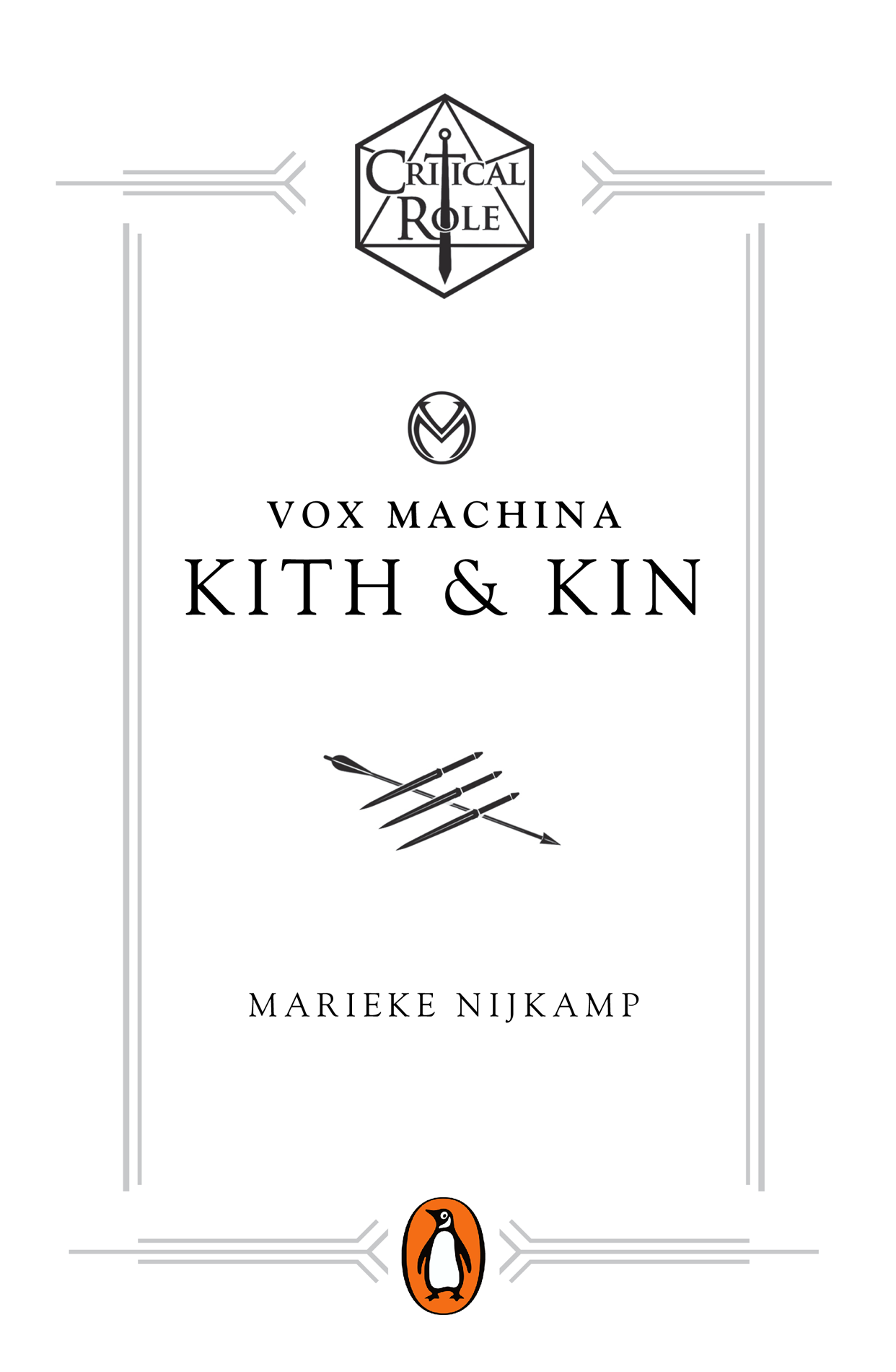 Critical Role: Vox Machina - Kith & Kin. Marieke Nijkamp