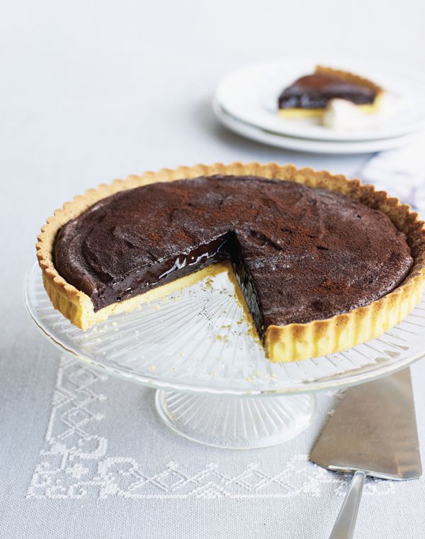 Chocolate and Ginger Tart