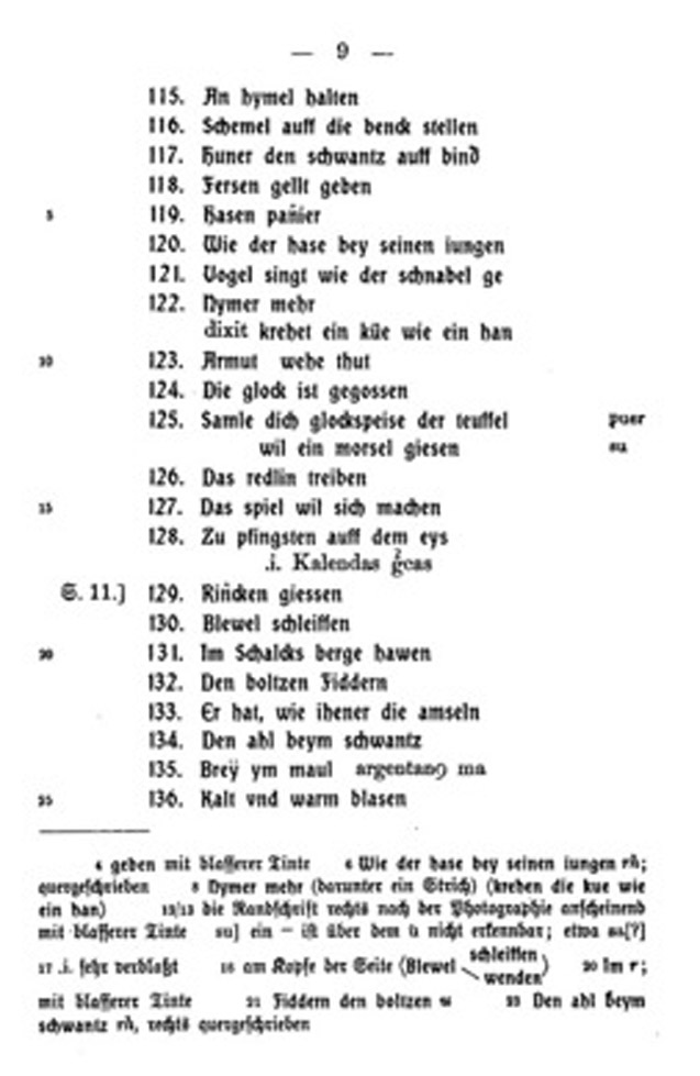 Faksimile der Handschrift