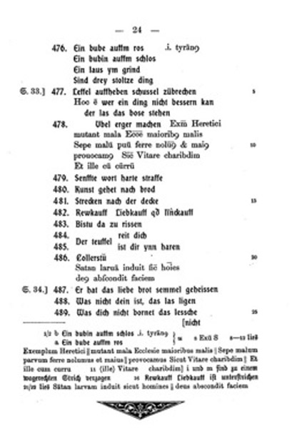 Faksimile der Handschrift