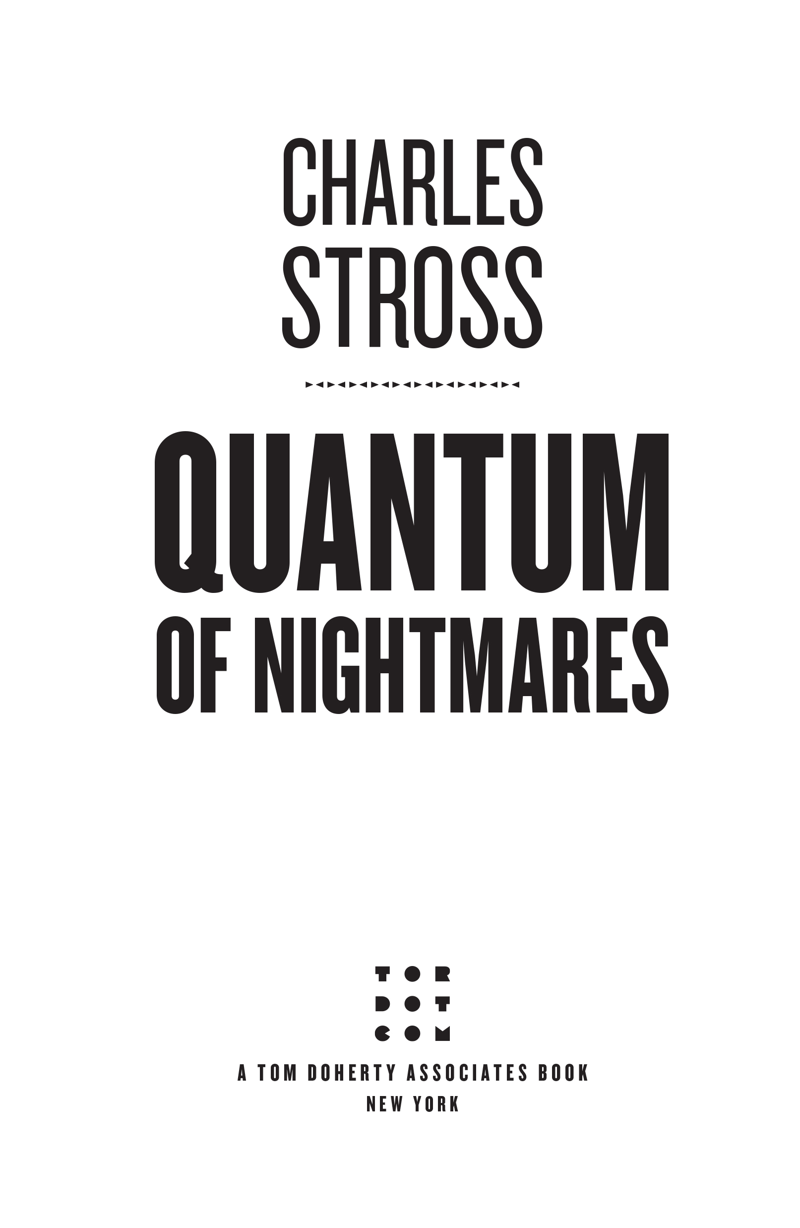 Quantum of Nightmares by Charles Stross