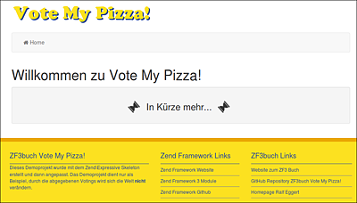 Beispielanwendung »Vote My PizzaVote My Pizza!!«