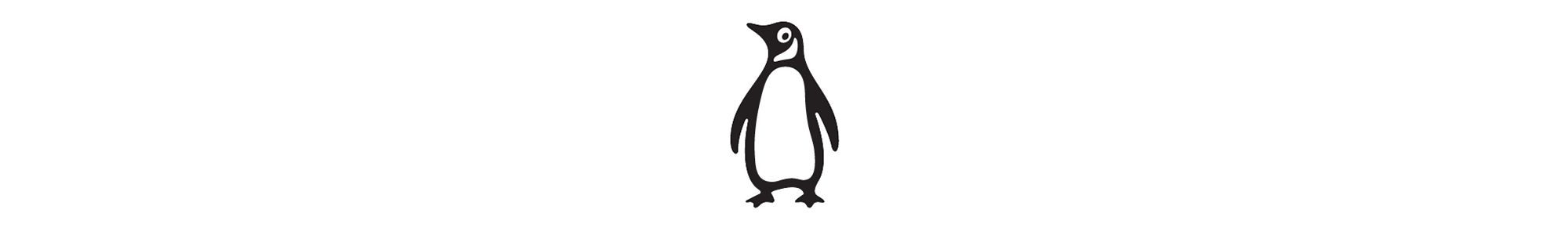 Penguin walking logo