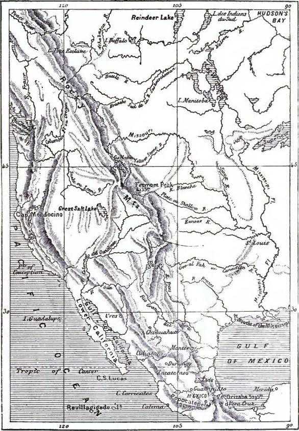 Map of the Missouri