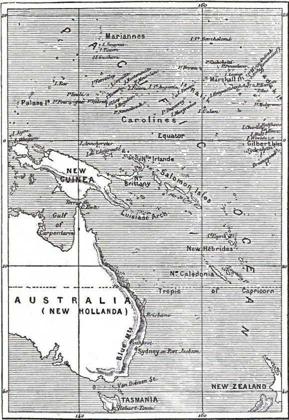 Map of Australia