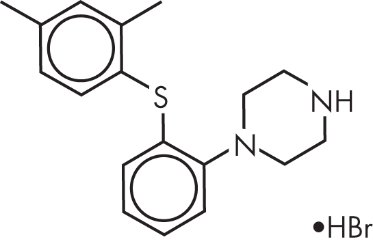 FIGURE 16–1. Chemical structure of vortioxetine.