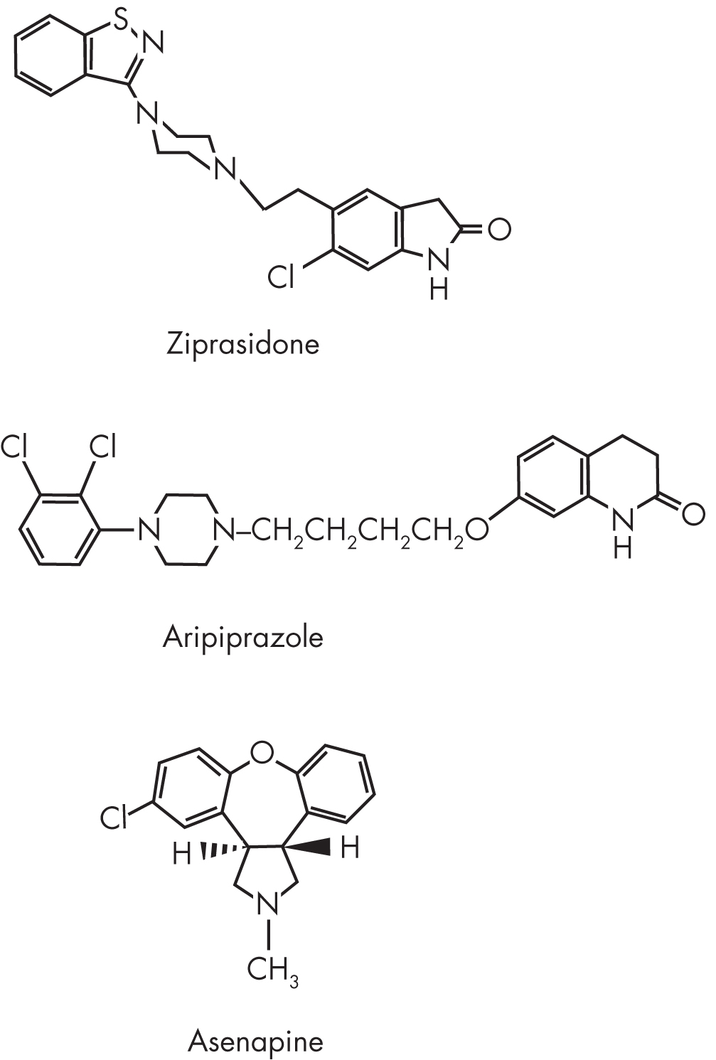 FIGURE 29–3. Chemical structure of aripiprazole.