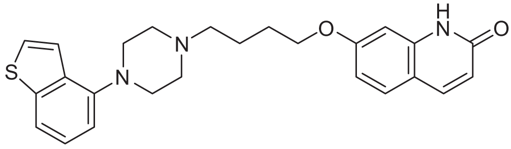 FIGURE 29–4. Chemical structure of brexpiprazole.