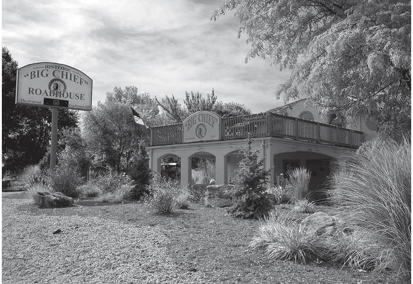 An old roadhouse...