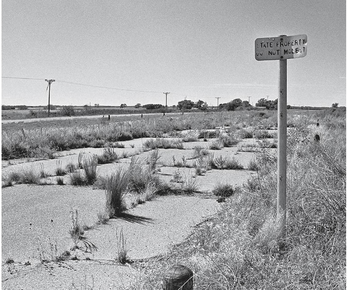 Abandoned highway lanes...