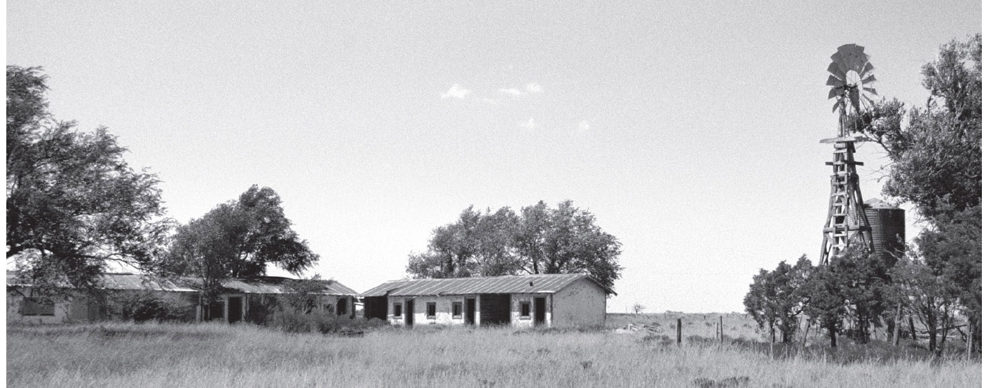 Long-disused tourist accommodations,...