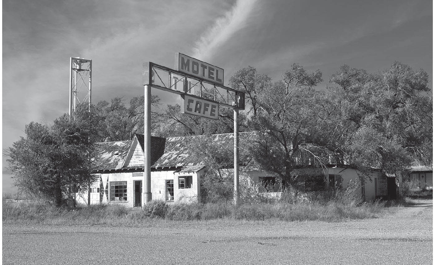 Old motel near...