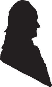 DR. JAMES LIND. THIS SILHOUETTE IS THE ONLY KNOWN LIKENESS OF LIND.