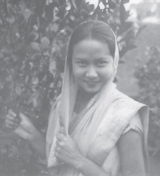 Princess Wangol (author) in Shillong when she and Prince Joy were at Pine Mount School. Photograph courtesy of Priya Konthoiyam.