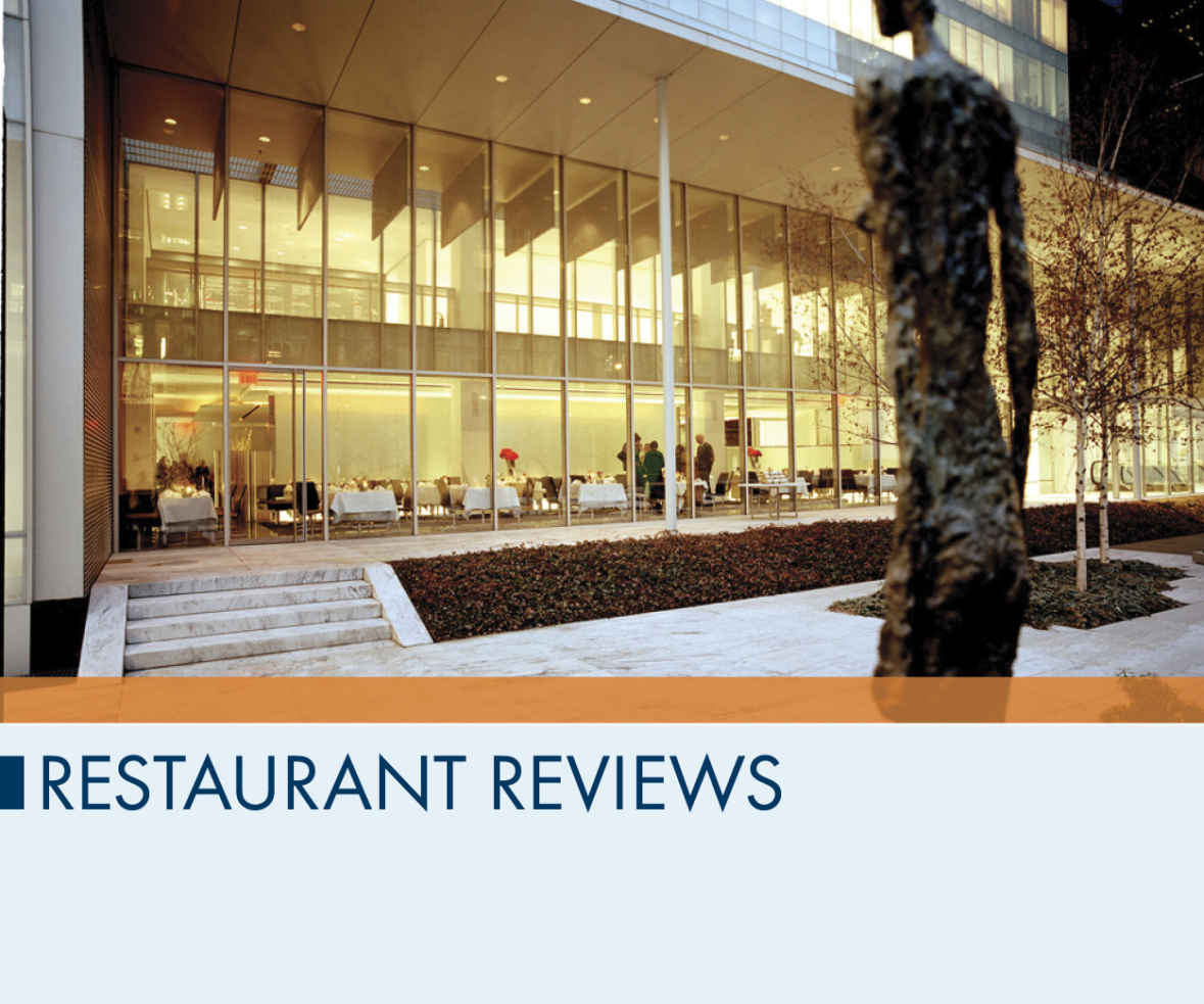 Restaurant Reviews