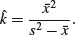 Unnumbered Display Equation