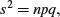 Unnumbered Display Equation