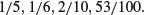 Unnumbered Display Equation