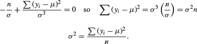 Unnumbered Display Equation