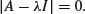 Unnumbered Display Equation