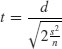 Unnumbered Display Equation