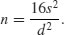 Unnumbered Display Equation