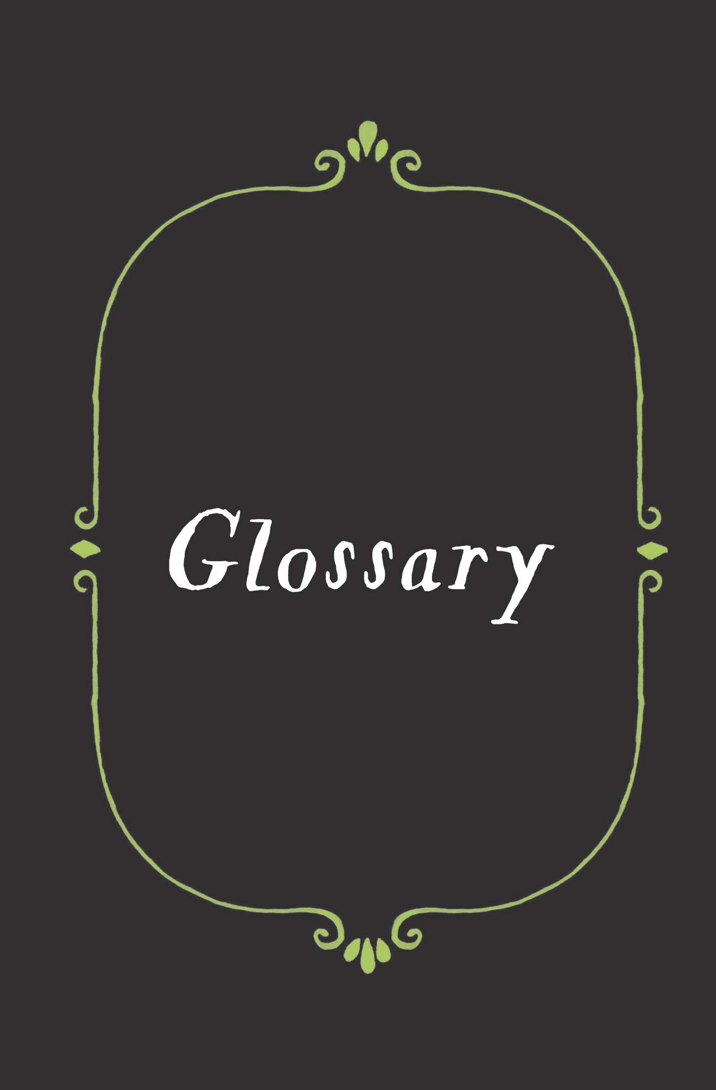 Glossary