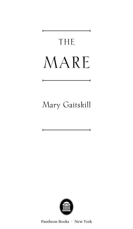 The Mare Mary Gaitskill Pantheon Books · New York