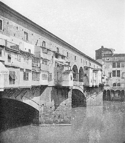 FLORENCE: BRIDGE ACROSS THE ARNO