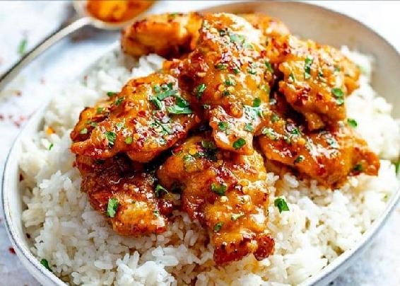 Honey Garlic Chicken - Nicky's Kitchen Sanctuary