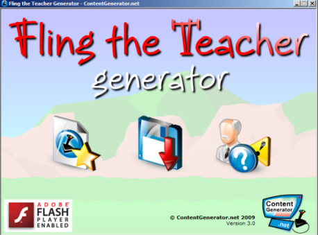 Time for action — finding and setting up Fling the Teacher