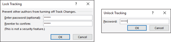 Illustration of how collaborators track the changes make to a document.