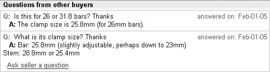 You can have eBay show customers' questions and your replies at the bottom of your item description, which can help reduce the number of subsequent questions your customers will have