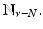 
$$\mathbb{N}_{\nu -N}.$$
